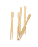 Bamboo Party Fork- 3.5 Inch